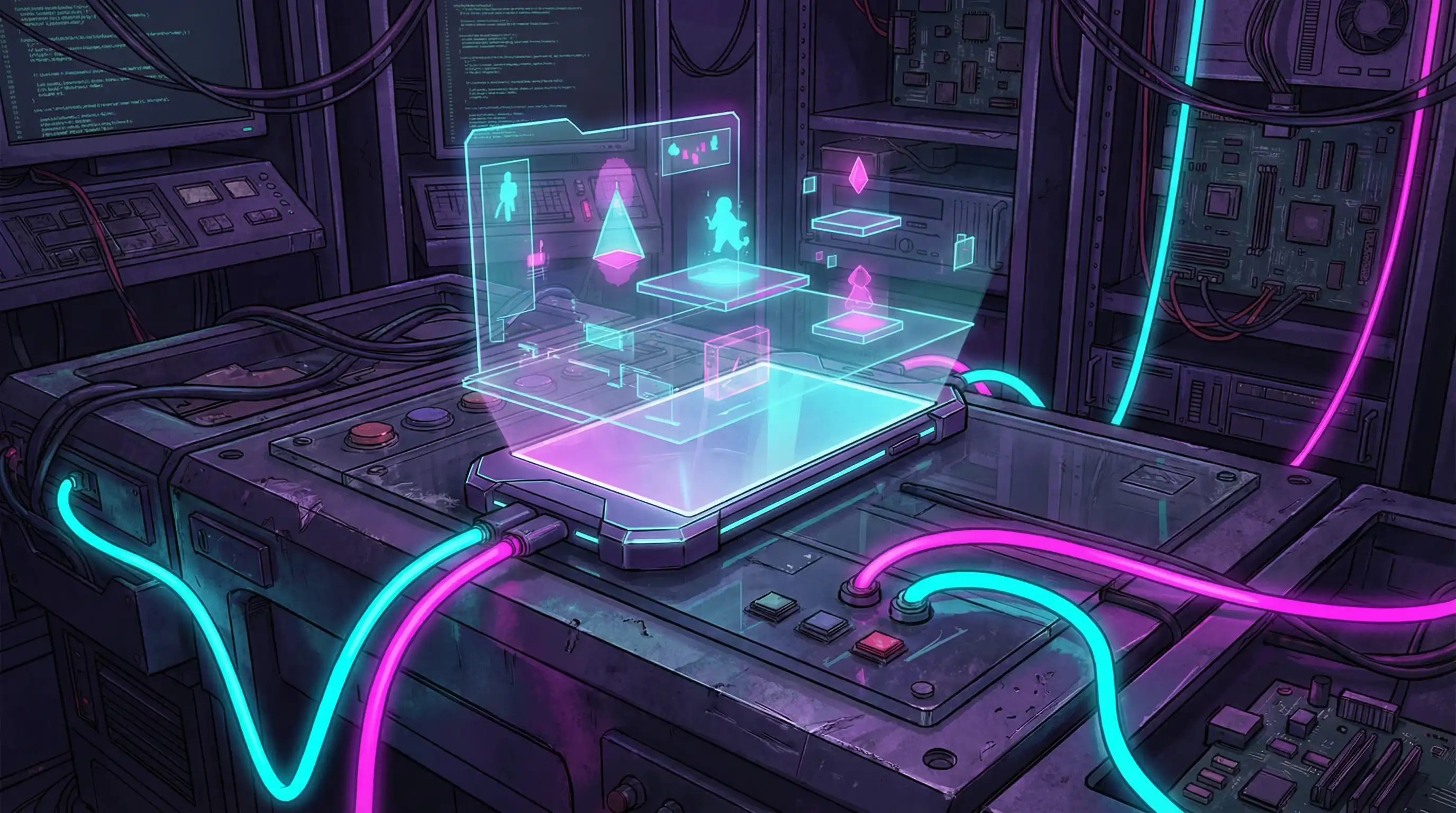 飞驰娱乐 APP下载赛博控制台与未来手机